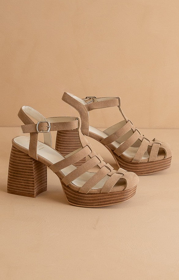 Gladiator Platform Heel