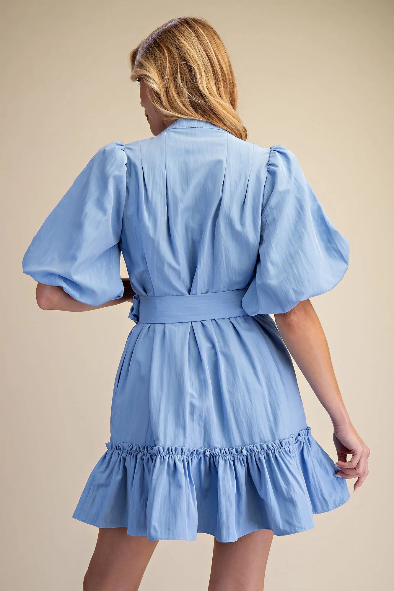 Emmett Dress-Light Blue