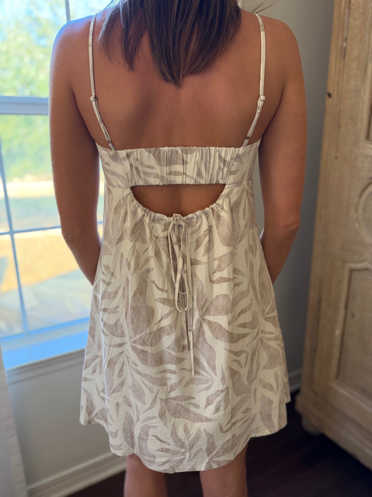 Maggie Linen Dress