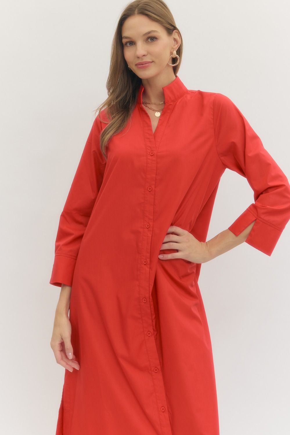 Meg Dress- Red
