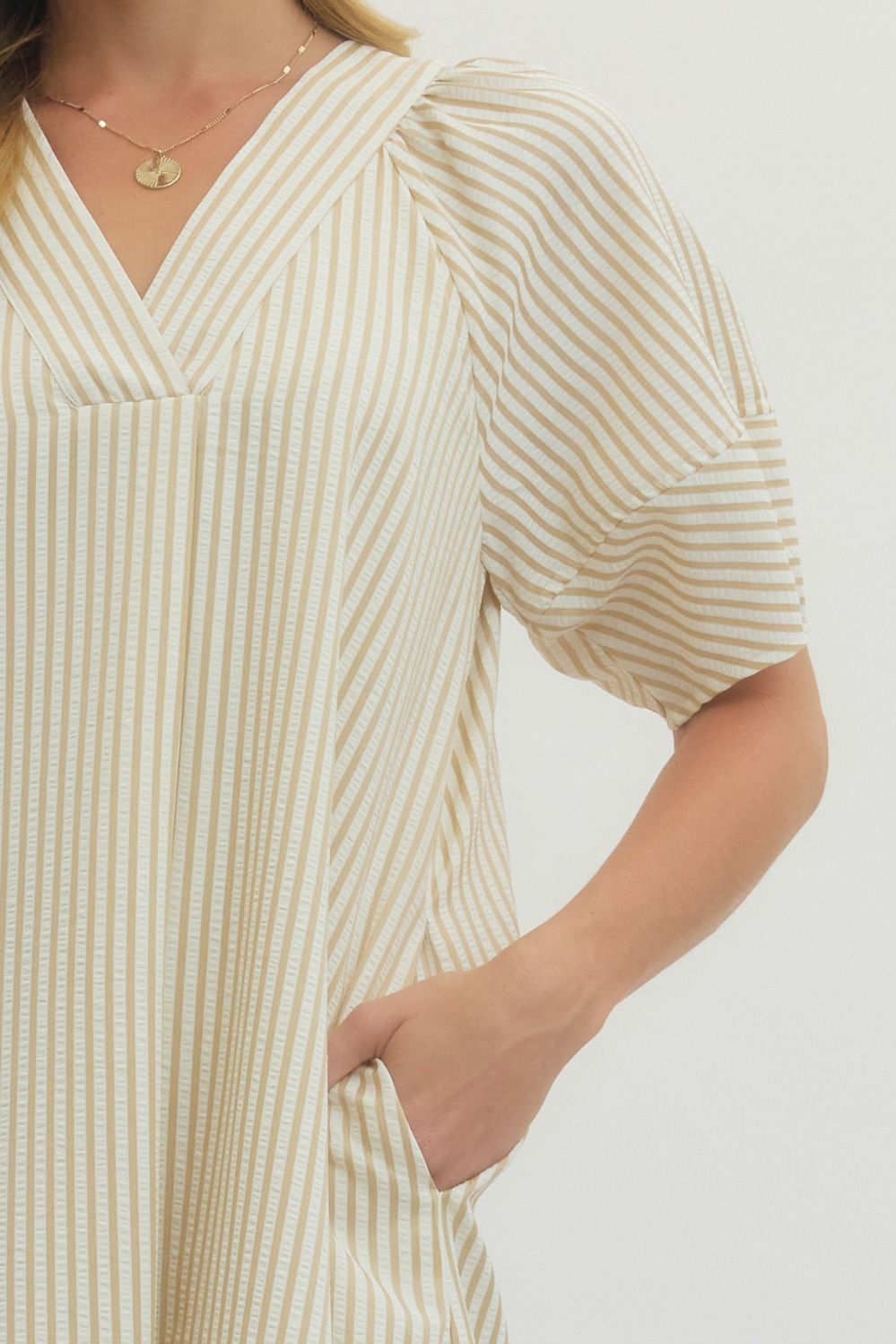 Sara Dress- Sand