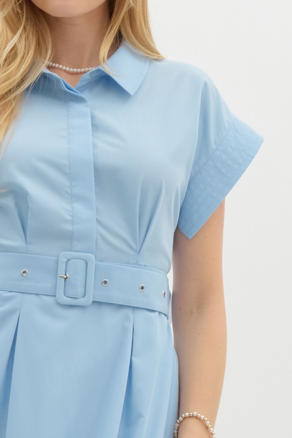 Clara Dress- Light Blue