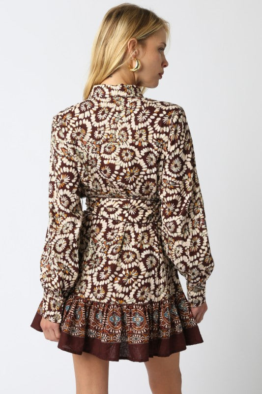 Lyda Dress Brown
