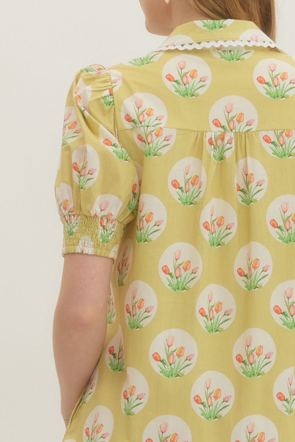 Lily Dress- Yellow