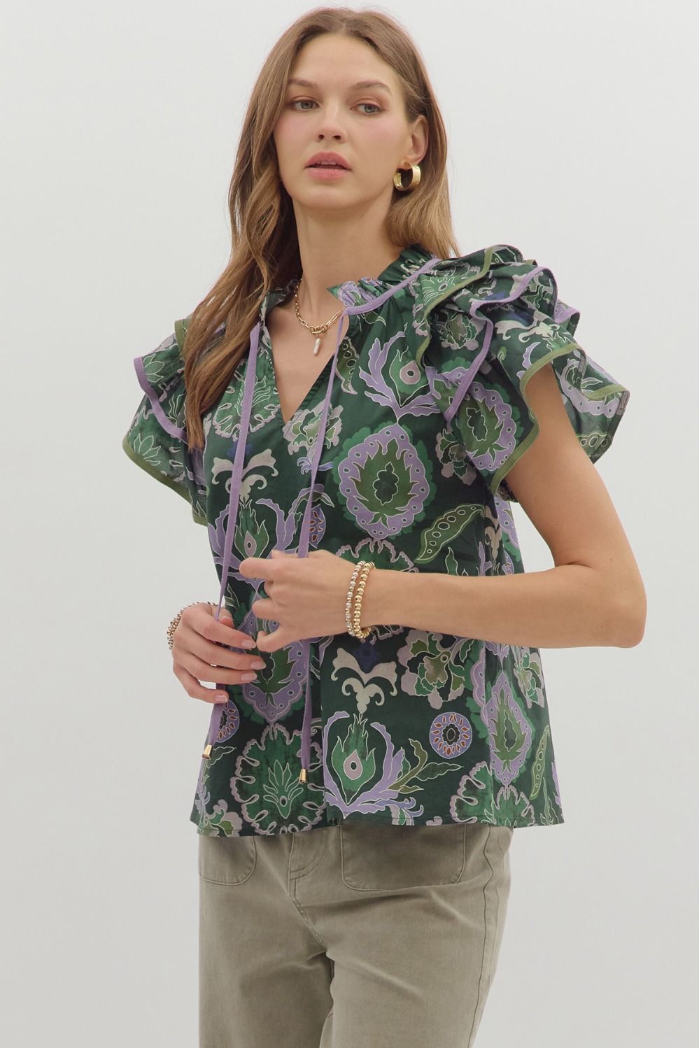 Gardenia Top