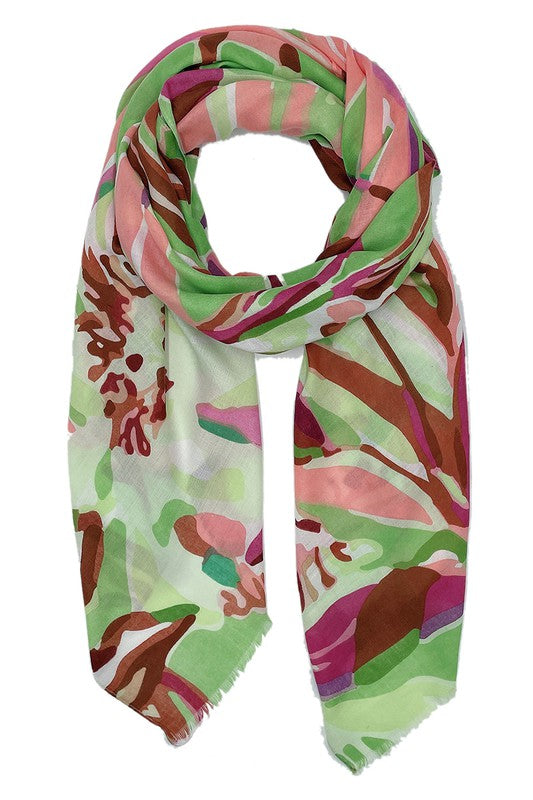 Sarong- Green Tropical