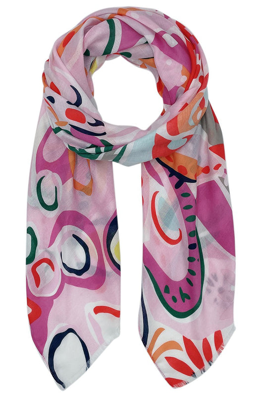 Tropical Floral- Fuchsia