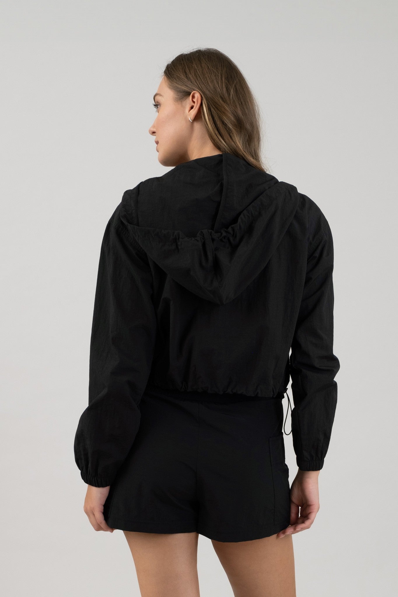 Bomber Windbreaker- Black