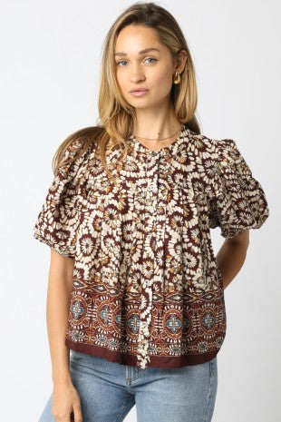 Eve Balloon Sleeve Top