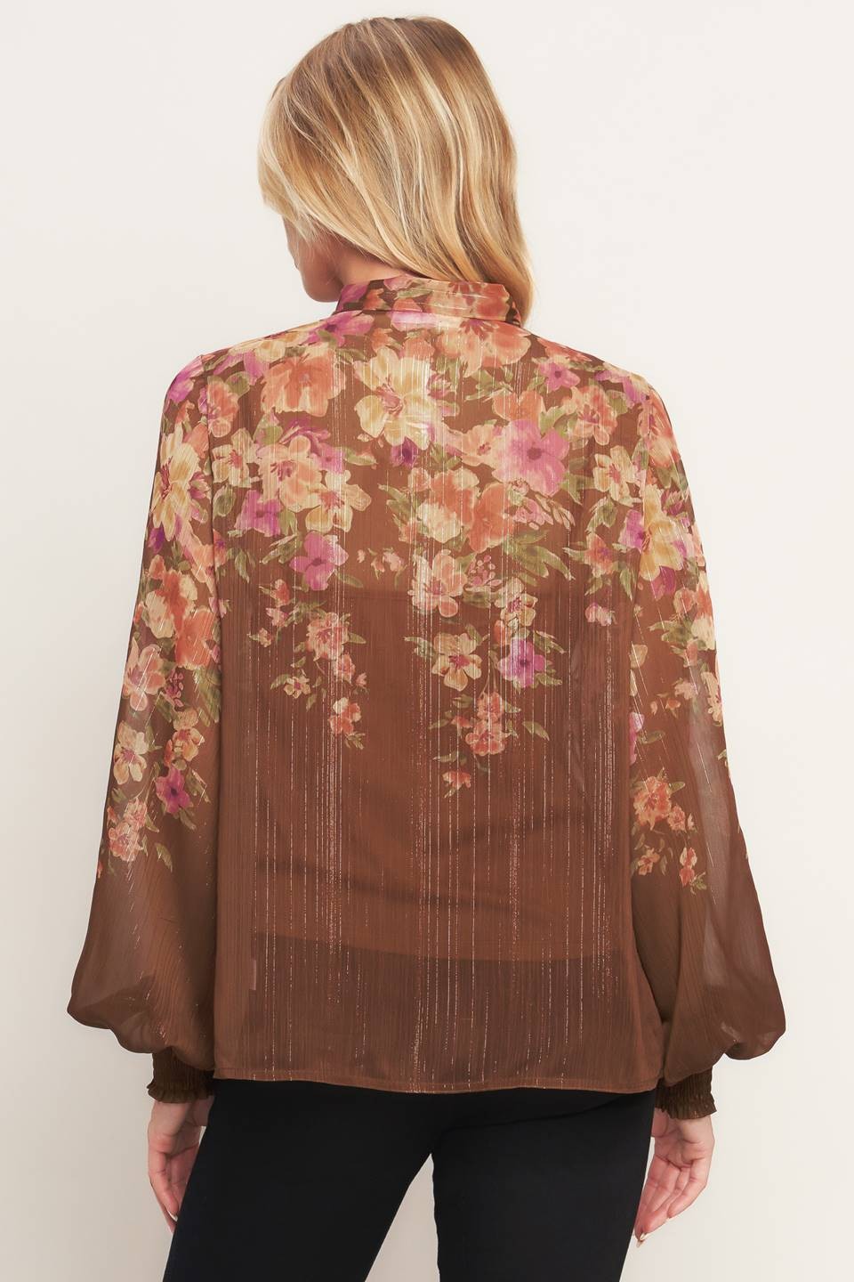 Floral Tie Top