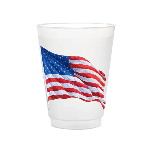 American Flag Cup