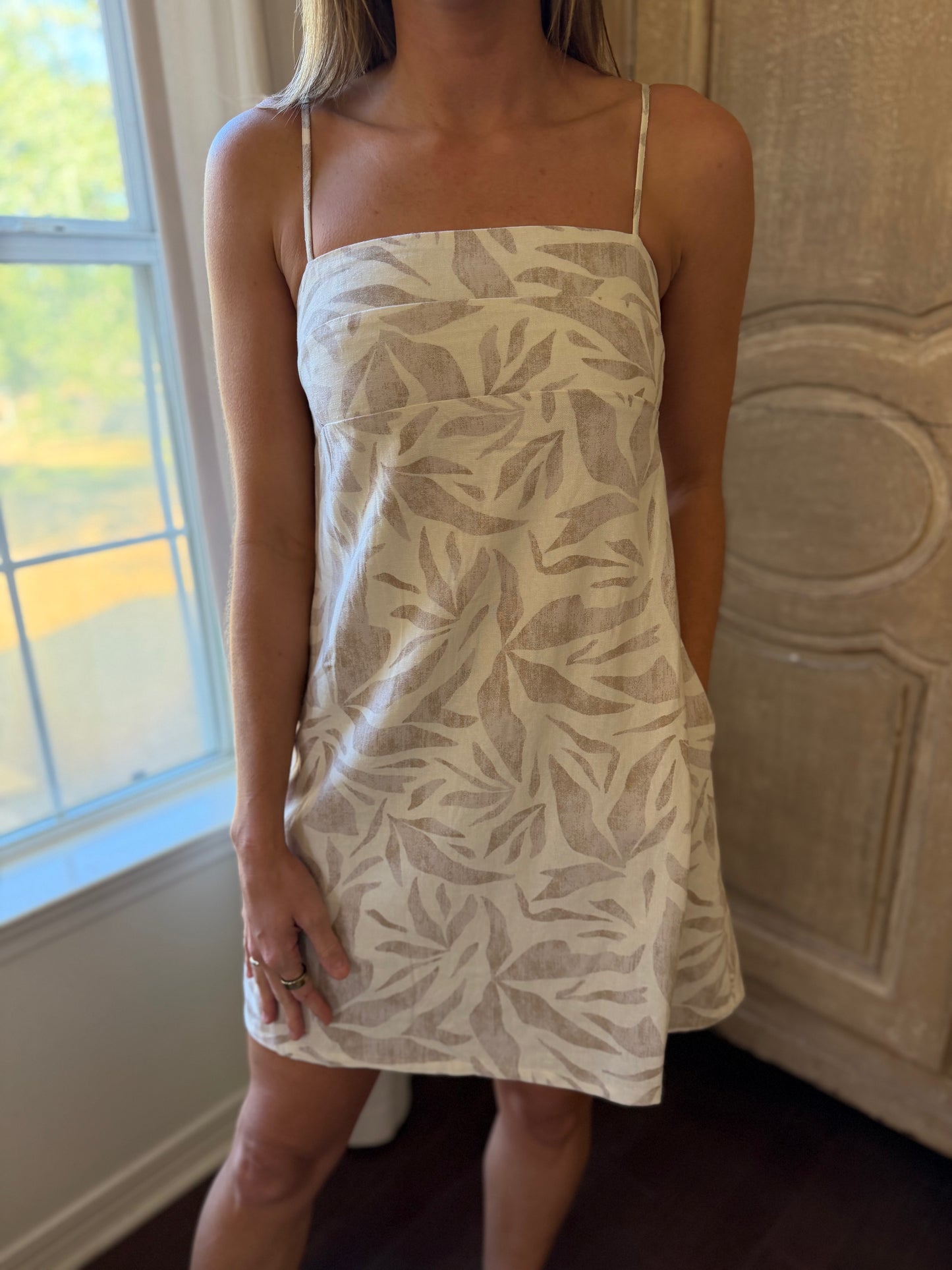 Maggie Linen Dress