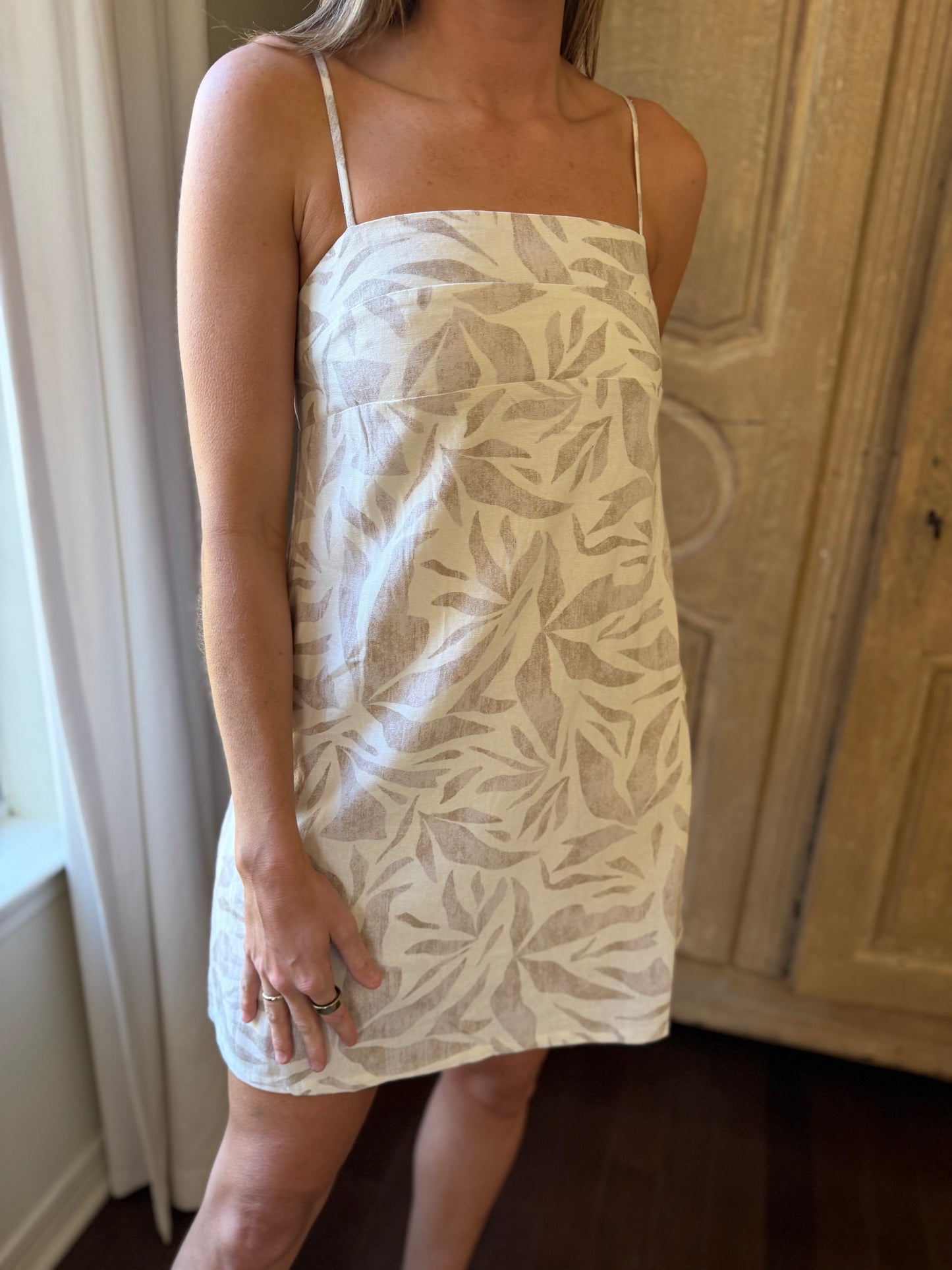 Maggie Linen Dress