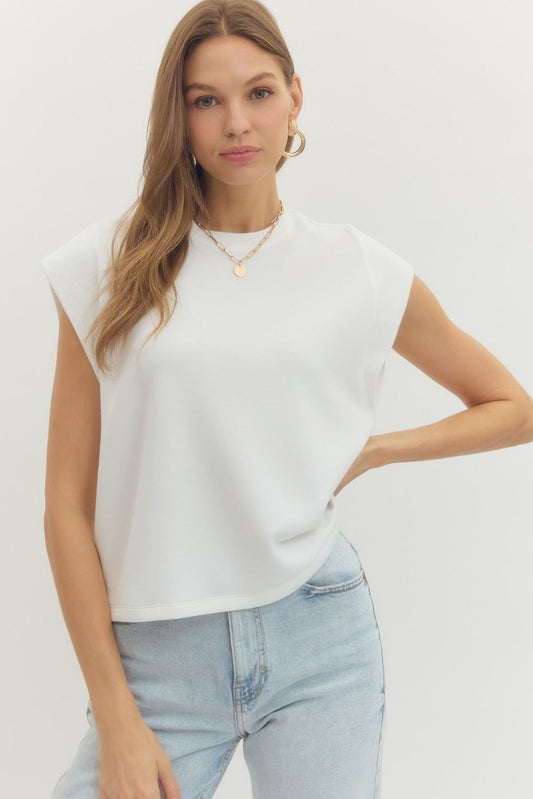 Staple Tee- White