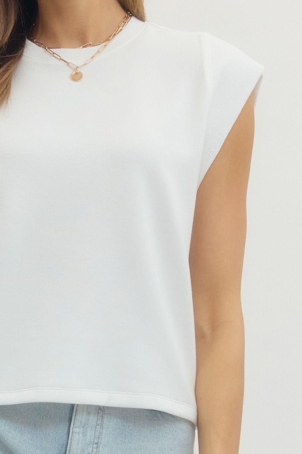 Staple Tee- White