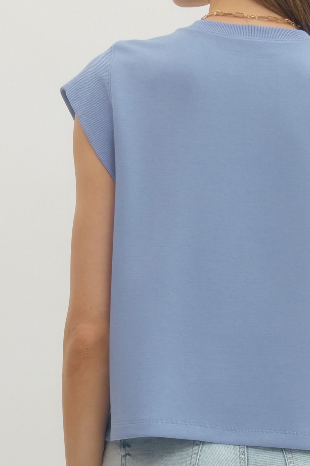 Staple Tee- Blue