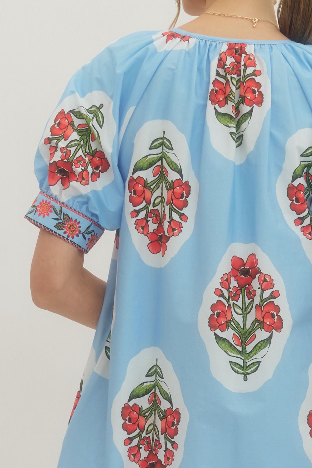 Harper Dress- Light Blue