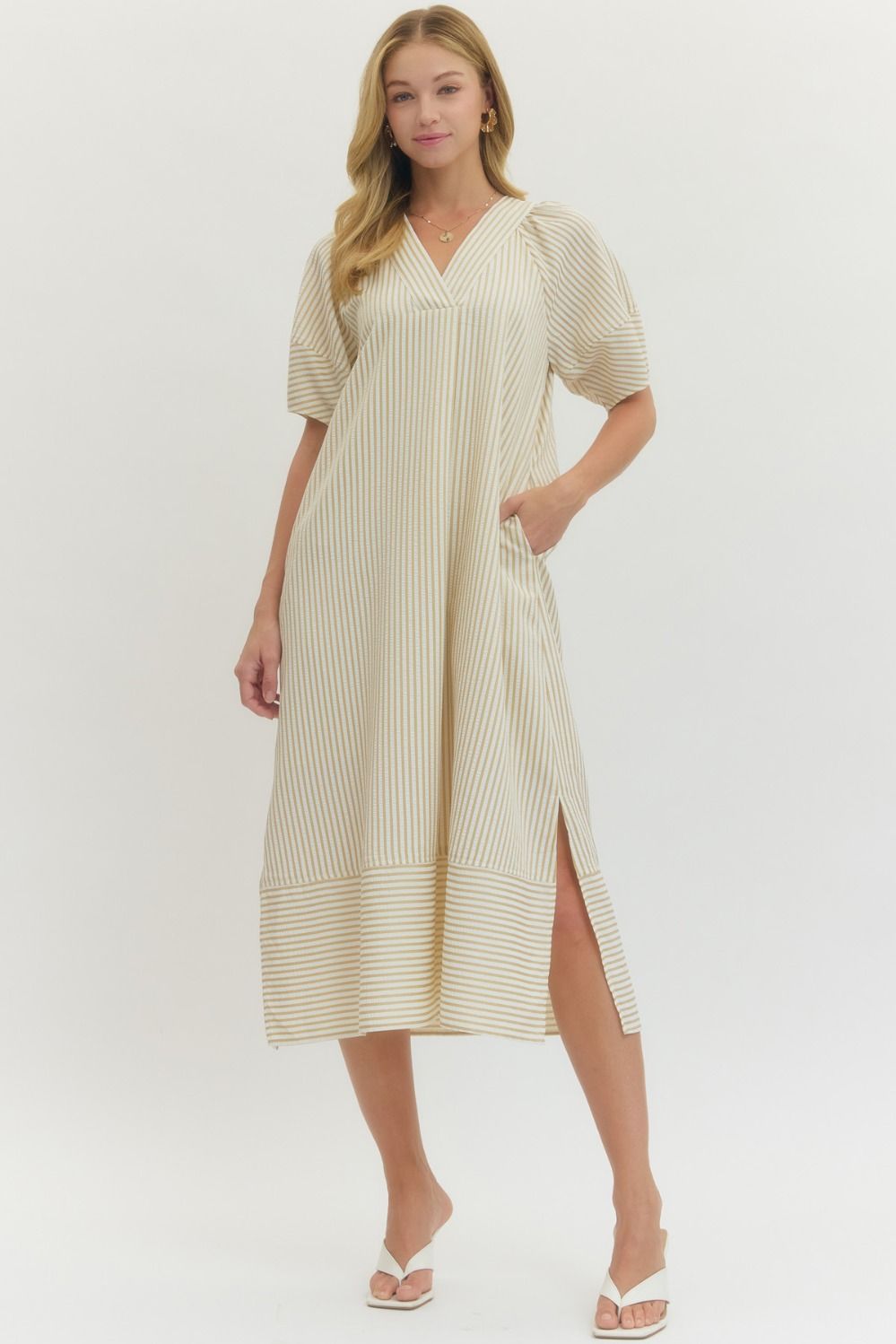 Sara Dress- Sand