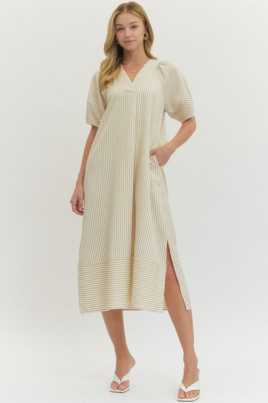 Sara Dress- Sand
