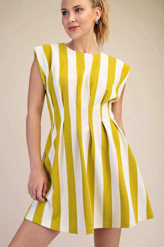 Alice Dress- Chartreuse