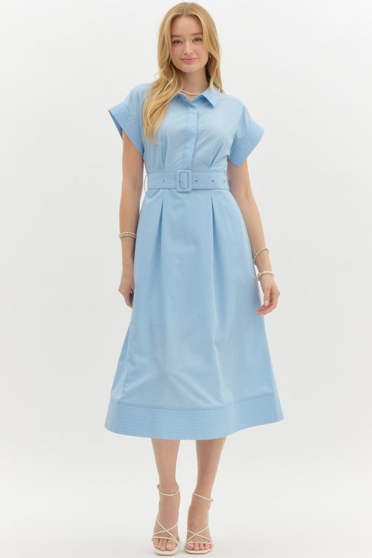 Clara Dress- Light Blue