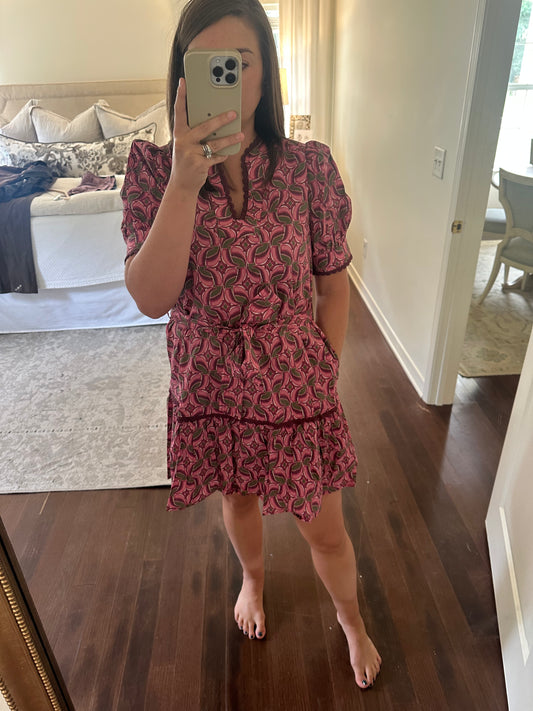 Amy Dress- Wine