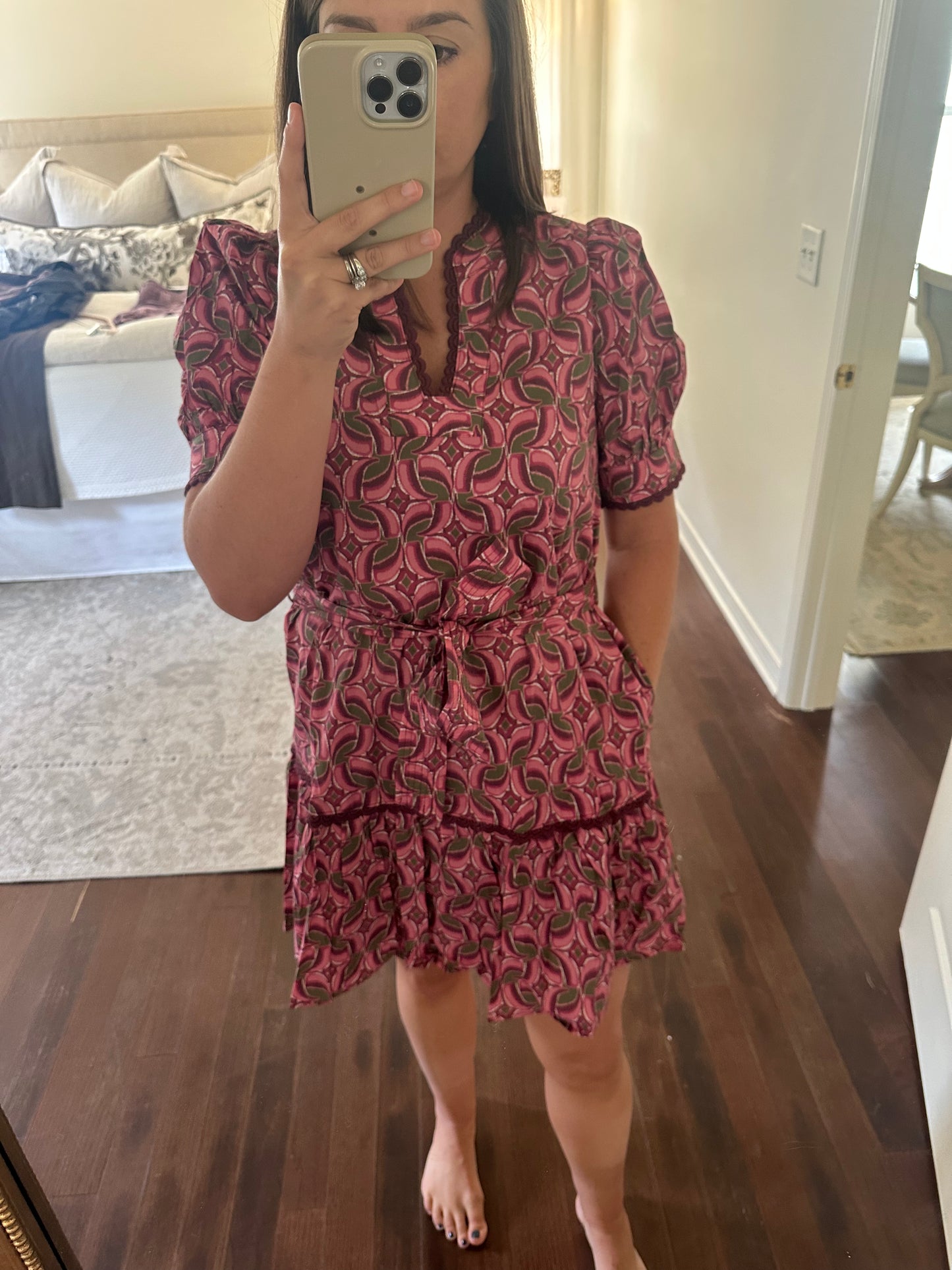 Amy Dress- Wine