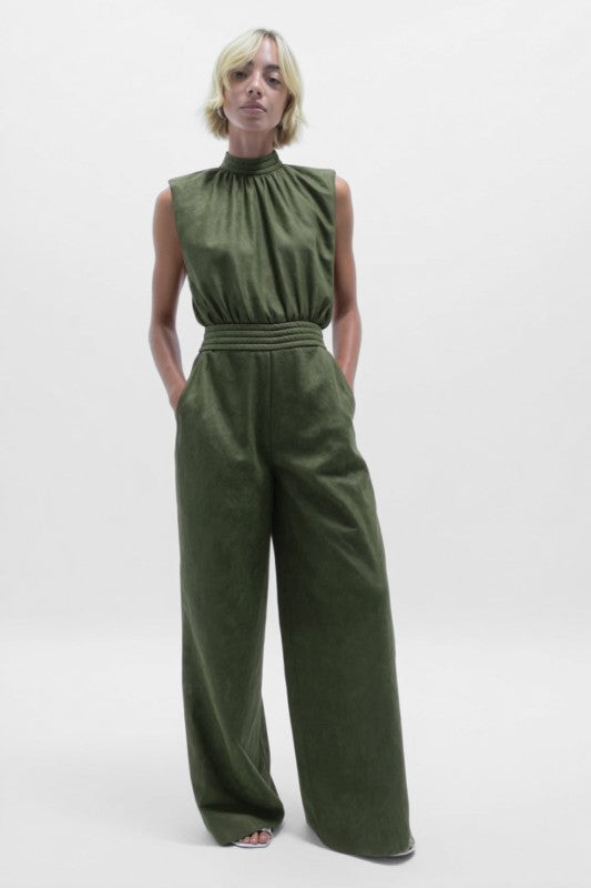 Raya Jumpsuit- Olive