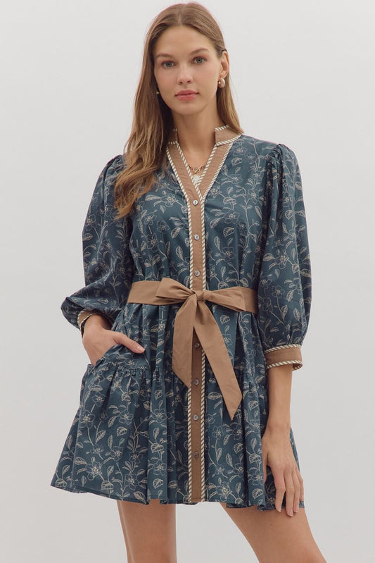 Katie Dress- Midnight