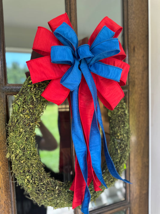 Red and Blue Bow