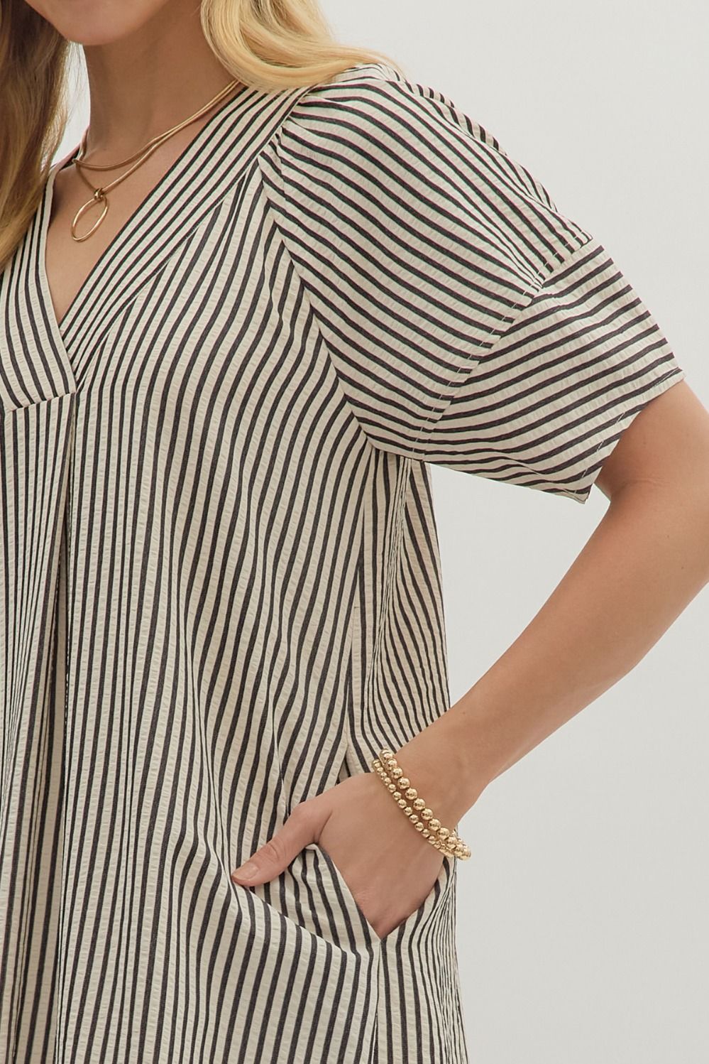 Charlie Midi Dress- Brown