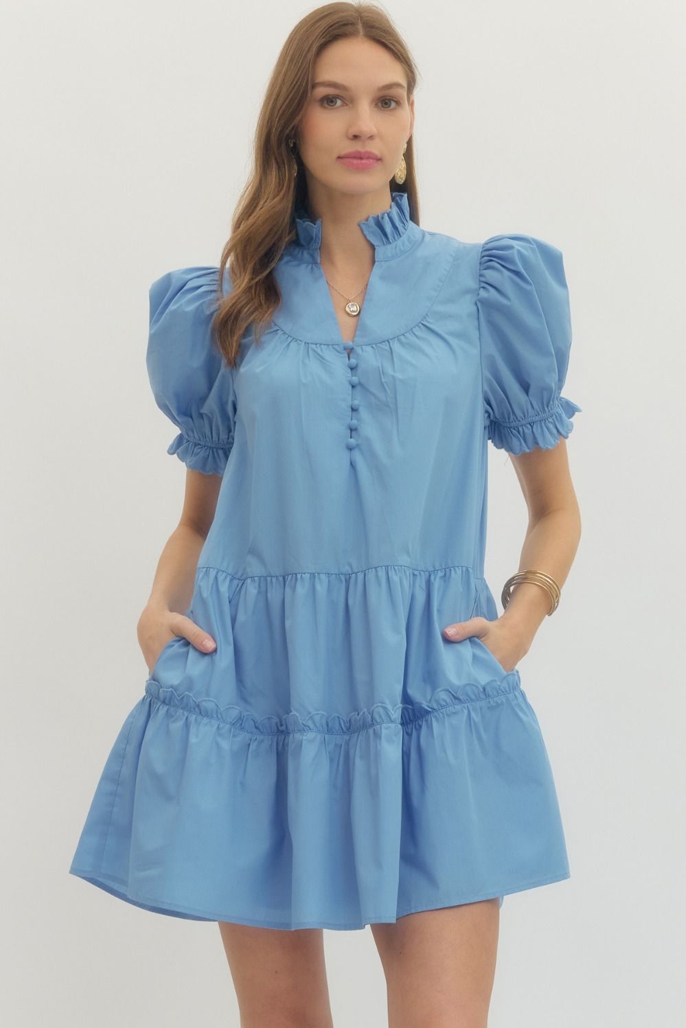 Laura Dress- Blue