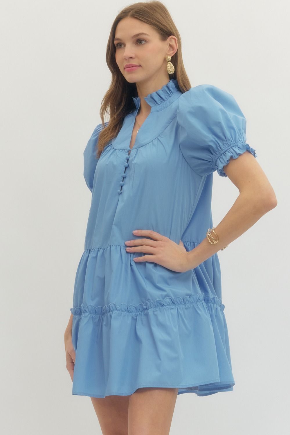 Laura Dress- Blue