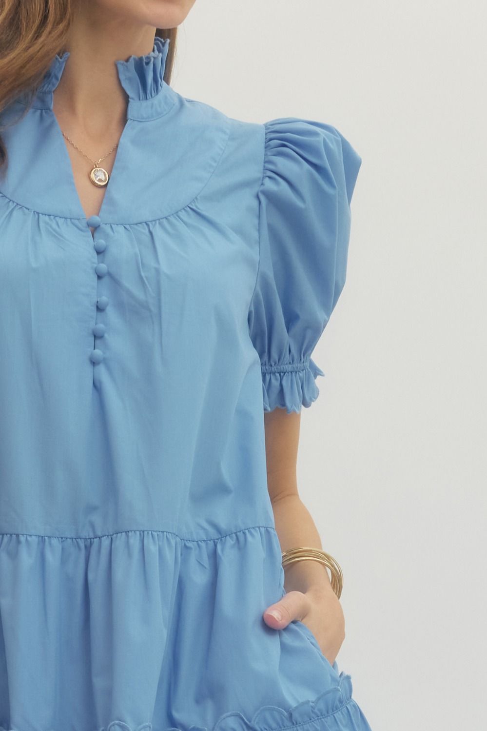 Laura Dress- Blue