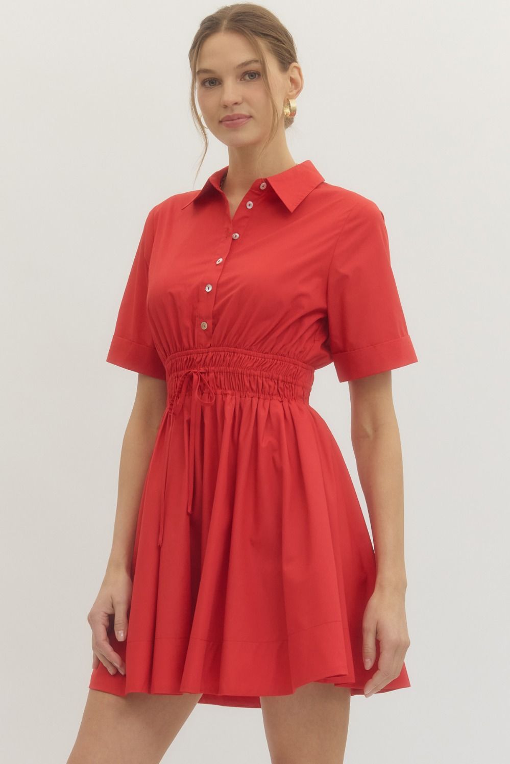 Megan Dress- Red