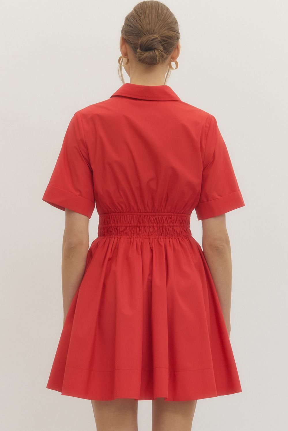 Megan Dress- Red