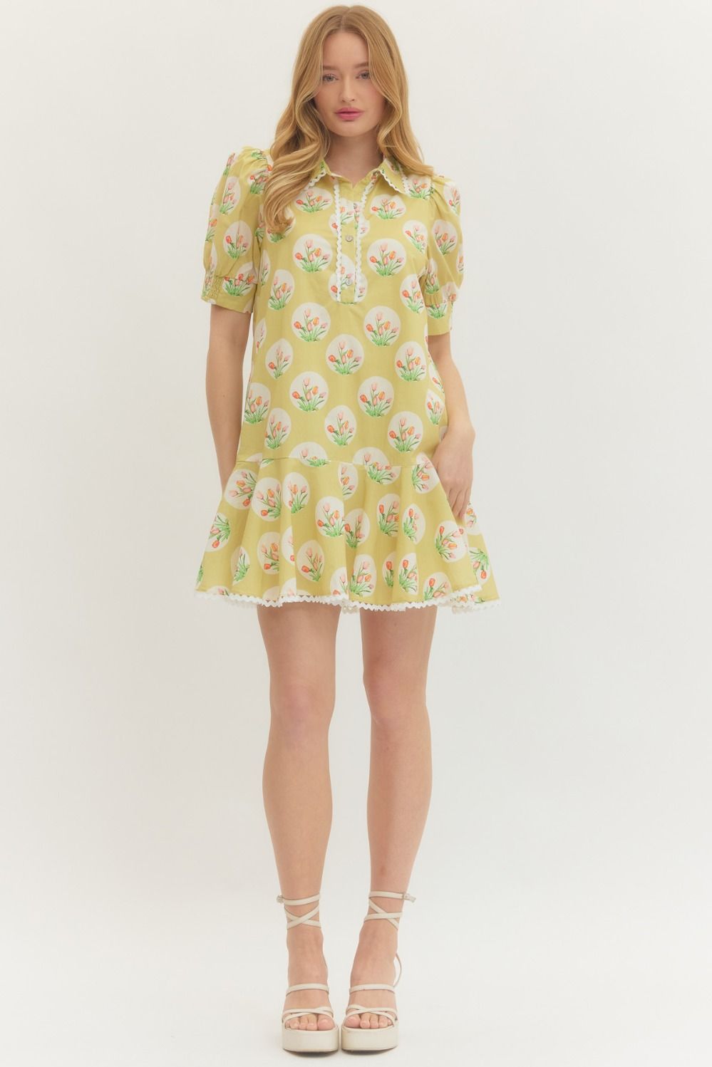 Lily Dress- Yellow
