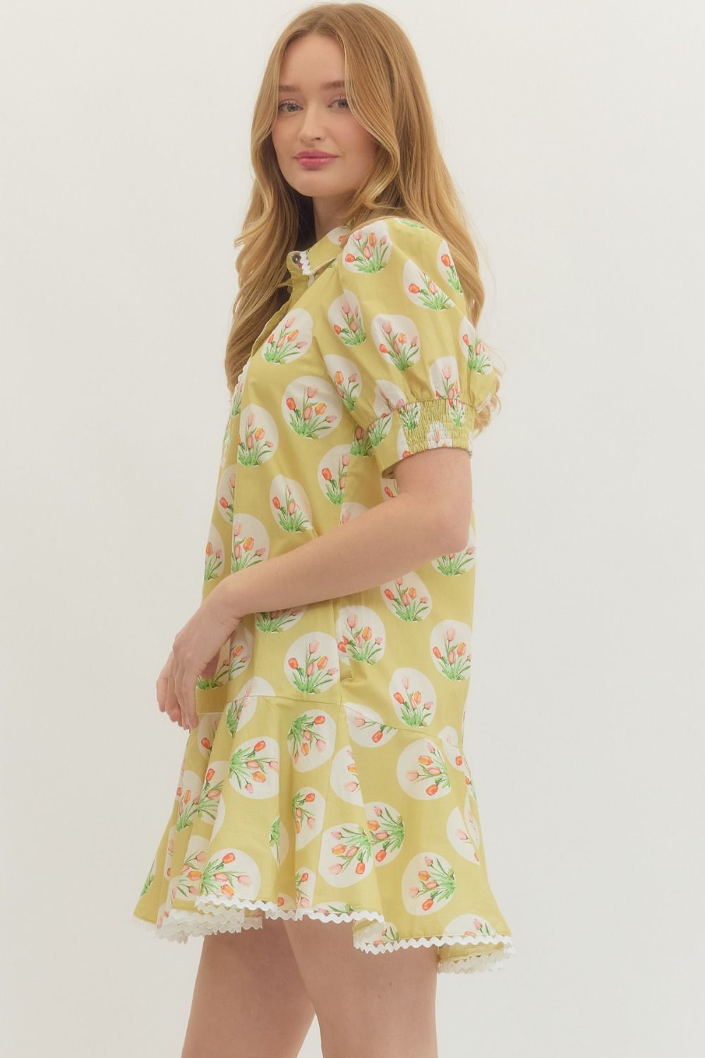 Lily Dress- Yellow