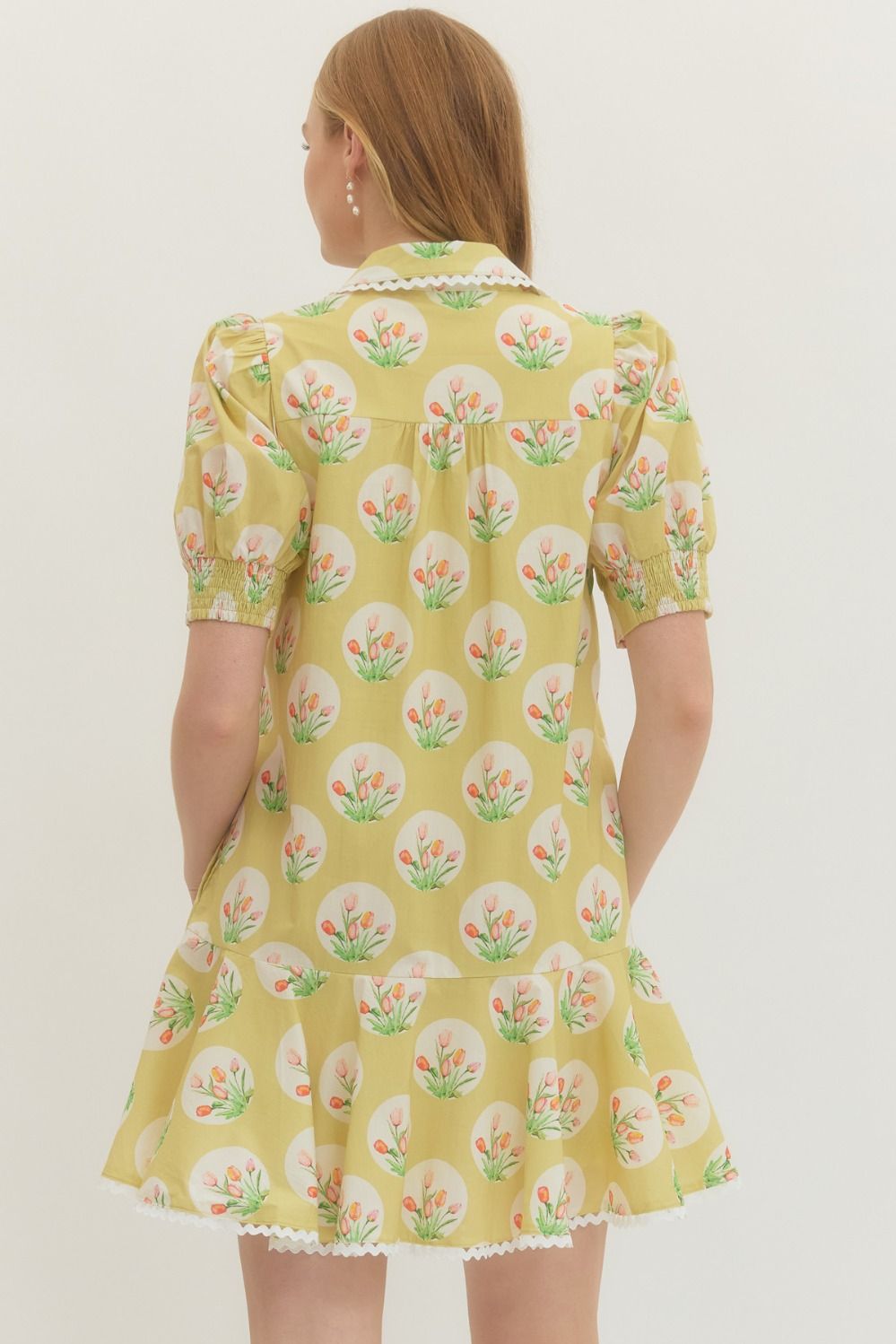 Lily Dress- Yellow