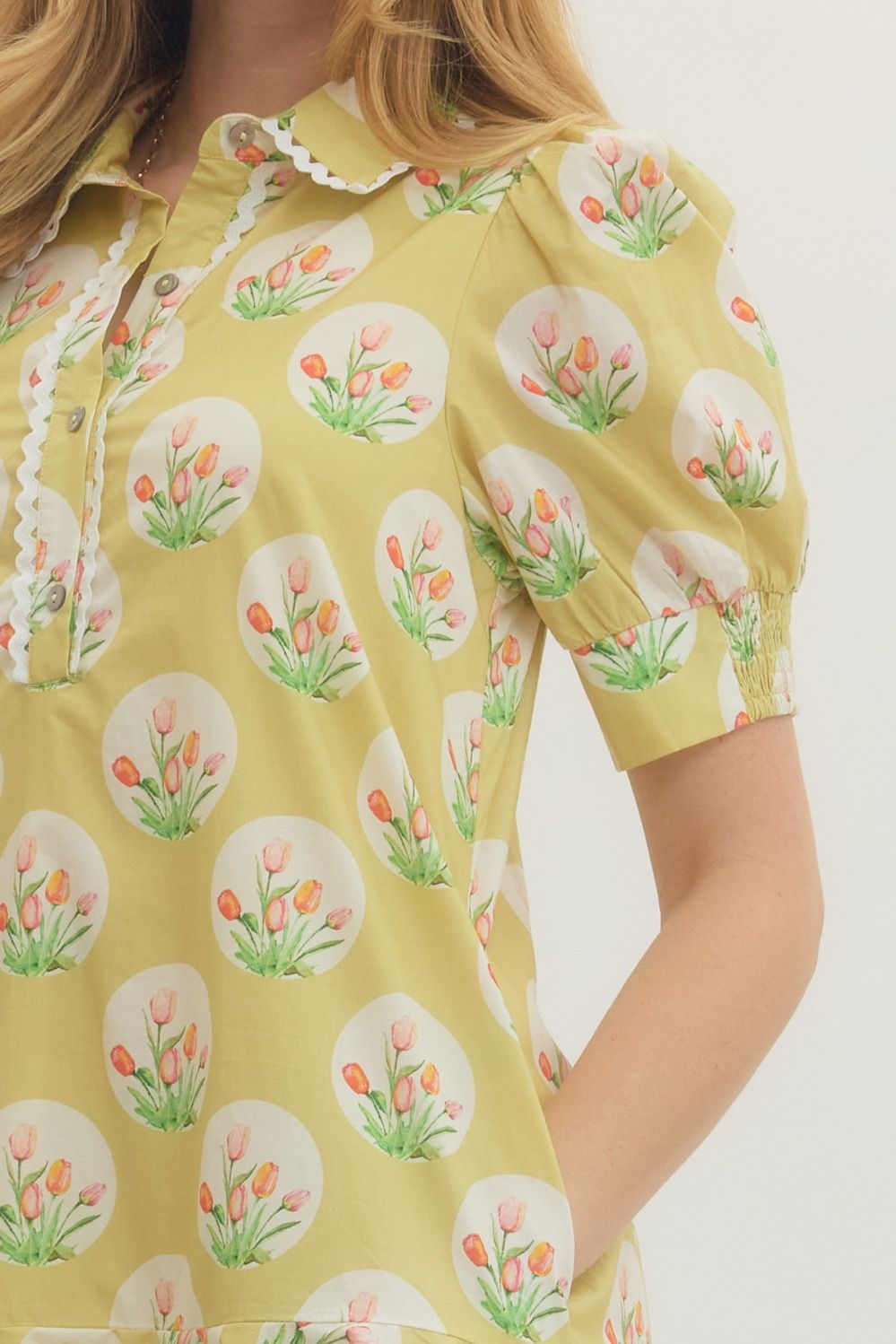 Lily Dress- Yellow