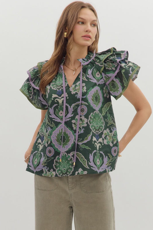 Gardenia Top