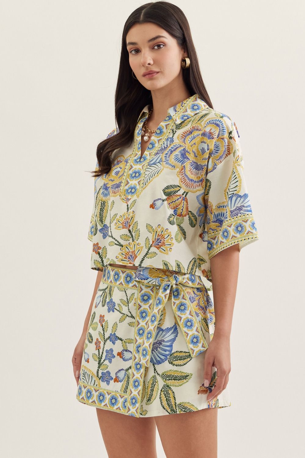 Botanical Set- Blue
