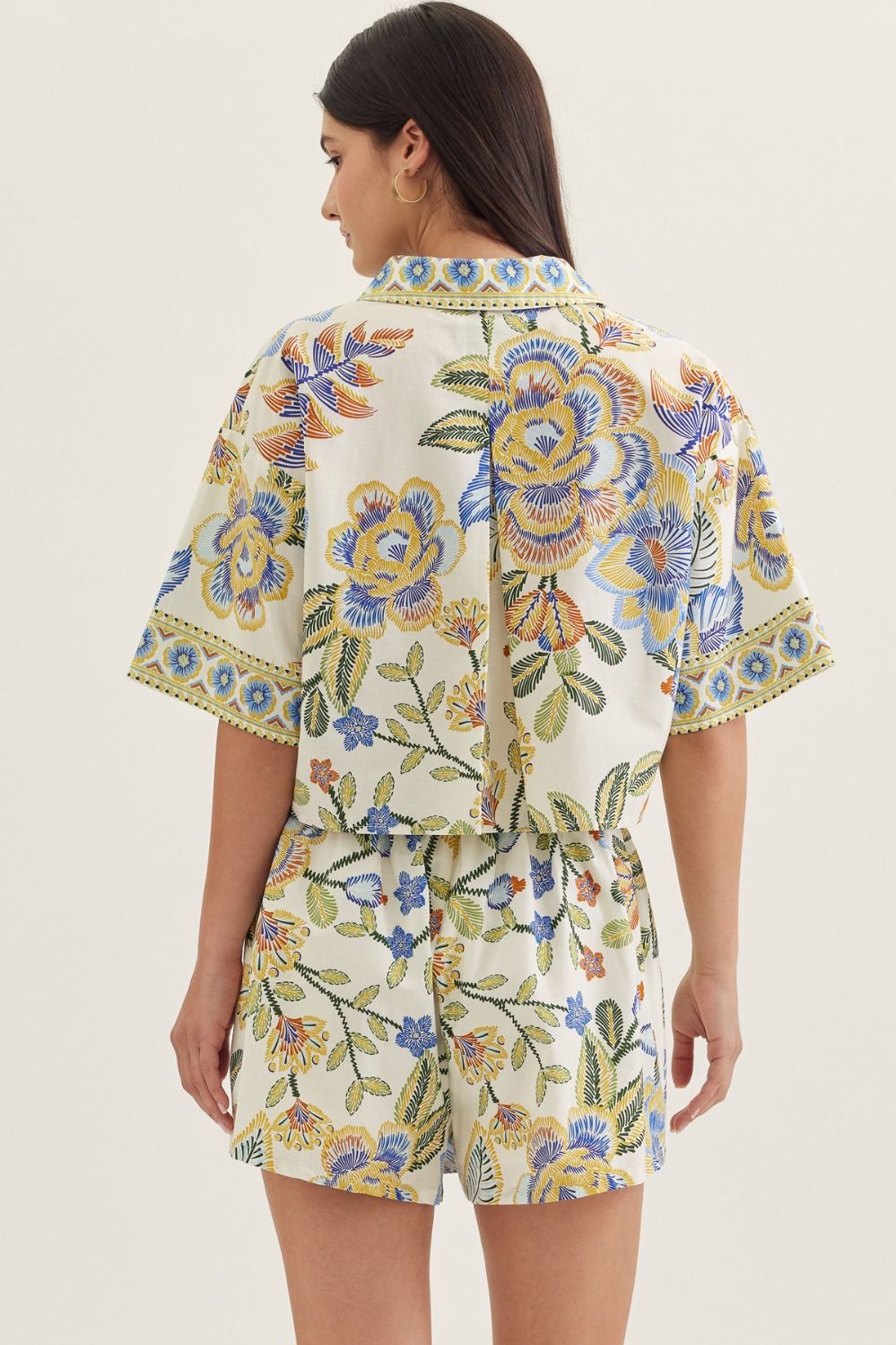 Botanical Set- Blue